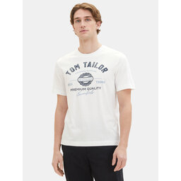 Tom Tailor Tom Tailor Marškinėliai 1037735 Balta Regular Fit