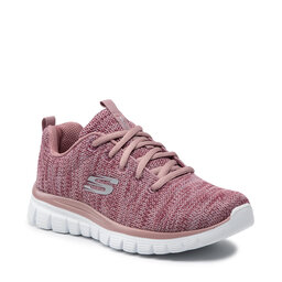 Skechers Skor Skechers Twisted Fortune 12614/MVE Mauve