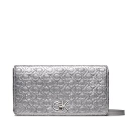 Calvin Klein Soma Calvin Klein Re-Lock Double Gusette_Emb K60K611338 Silver Emb/Deb PE6