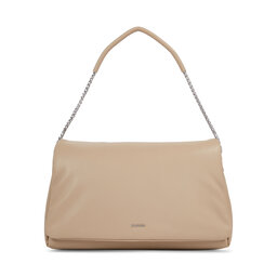 Calvin Klein Torebka Calvin Klein Puffed Shoulder Bag K60K611539 Beżowy
