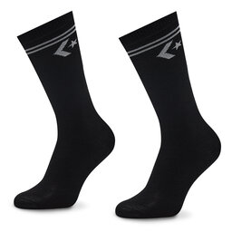 Converse Zestaw 2 par wysokich skarpet damskich Converse E1025B-2009 Czarny