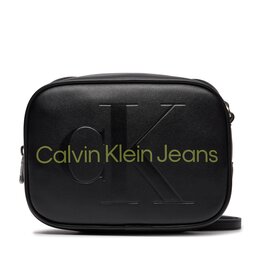 Calvin Klein Jeans Kabelka Calvin Klein Jeans Sculpted Camera Bag18 Mono K60K610275 Čierna