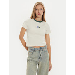 Levi's® Levi's® Camiseta Essential Sporty A8798-0014 Écru Slim Fit