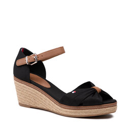 Tommy Hilfiger Espadrilky Tommy Hilfiger Elba 40D FW0FW00906 Black 990