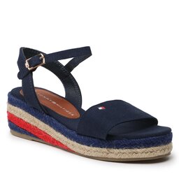 

Еспадрильї Tommy Hilfiger Rope Wedge T3A7-32778-0048800 M Blue 800, Cиній