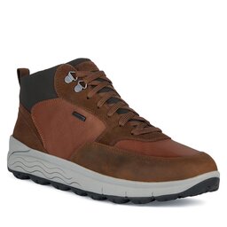 Geox Kotníková obuv Geox U Spherica 4x4 B Abx U36FDA 0FVFF C6001 Cognac