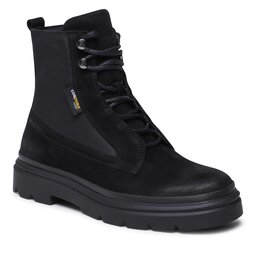 Calvin Klein Csizma Calvin Klein Lace Up Boot Mix HM0HM00942 Ck Black BEH