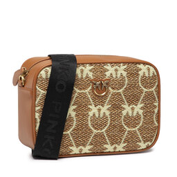 

Сумка Pinko Camera Bag Summer Monogram F PE 22 PLTT 1P22MC Y7TP Naturale/G, Коричневий