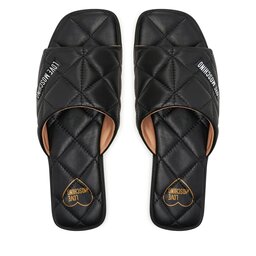 

Шльопанці LOVE MOSCHINO JA28072G1IIE0000 Nappa Nero, Чорний