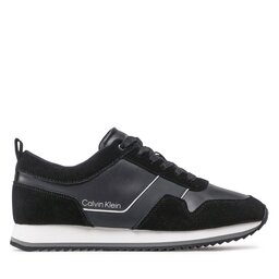 

Снікерcи Calvin Klein Low Top Lace Up Lth HM0HM00881 Pvh Black BEH, Чорний