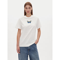 HUGO HUGO Póló Vintage Tee 50537239 Fehér Relaxed Fit