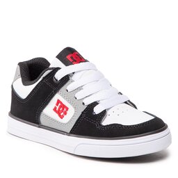 

Снікерcи DC Pure ADBS300267 White/Black/Red (Wbd), Кольоровий