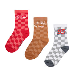 Cars Calcetines largos Cars CEO-ACCCS-AW25-300DPC(3-PACK) Rojo