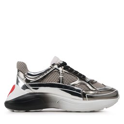 

Снікерcи LOVE MOSCHINO JA15016G1GIQ101A Mix Perl/Ner/Acc, Срібний