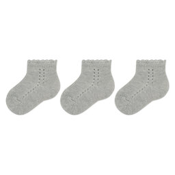 Condor Ankelstrumpor barn 3-pack Condor 2.569/4 Aluminium 0221