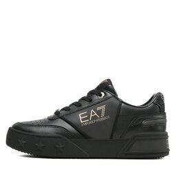 

Снікерcи EA7 Emporio Armani X8X121 XK295 M701 Triple Black/Gold, Чорний