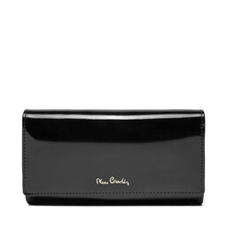Pierre Cardin Liels sieviešu maks Pierre Cardin 07 Shiny 121 Melns