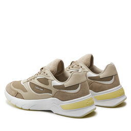 

Снікерcи Calvin Klein Runner Lace Up Mesh Mix HW0HW01904 Dusky Taupe/Stony Beige 0I2, Коричневий