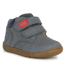 Geox Pantofi Geox B Macchia Boy B164NC 03285 C9004 Anthracite
