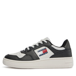 

Снікерcи Tommy Jeans Tjw Retro Basket Ess EN0EN02505 Black / Ecru YBL, Білий