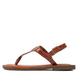 

Босоніжки Polo Ralph Lauren Tierney Iv RF104079 Tan Croco w/ Gold PP, Бежевий
