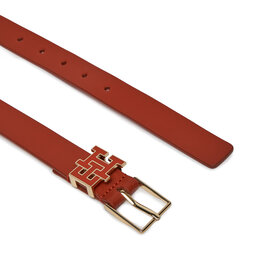 

Жіночий ремінь Tommy Hilfiger Th Central Cc And Coin Fierce Red XND, Червоний