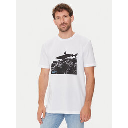BOSS Boss T-Shirt Te_Sea_Horse 50515626 Weiß Regular Fit