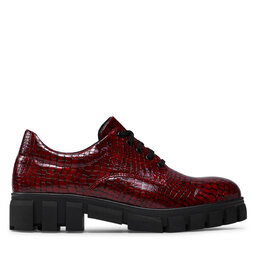 

Туфлі Nessi 21087 Czerwony Mh, Бордовий