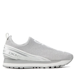 

Снікерcи DKNY Jay-Slip On Sneake K1254231 Met Knit/Elas/Sil/Wht, Срібний