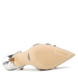 

Босоніжки Guess Syena2 FL5S2N SAT03 SILVE, Прозорий