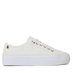 

Кросівки Tommy Hilfiger Platform Vulcanized Sneaker FW0FW07156 Ecru YBL, Бежевий