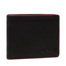 Pierre Cardin Velika moška denarnica Pierre Cardin TUMBLE 88061 Black/Red