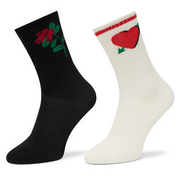 MINI RODINI 2 pares de calcetines altos para niño MINI RODINI 2526011000 De color