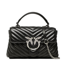 Pinko Ročna torba Pinko Love Lady Puff Mini Cl PE 23 PLTT 100044 A0GK Black Z99O