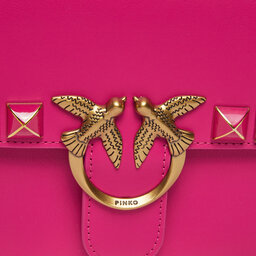 

Сумка Pinko Love One Top Handle Mini Light . AI 23-24 PLTT 100071 A0NF Pink Pinko N17Q, Рожевий