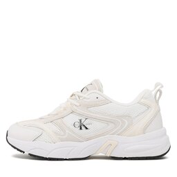 

Снікерcи Calvin Klein Jeans Retro Tennis Oversized Mesh YM0YM00636 White/Creamy White 0K6, Écru