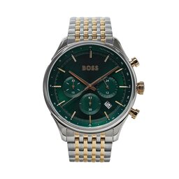 BOSS Часовник Boss Gregor 1514081 Сребрист