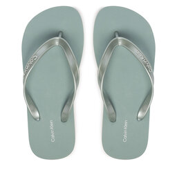 Calvin Klein Zehentrenner Calvin Klein Arwa HW0HW02956 Grün