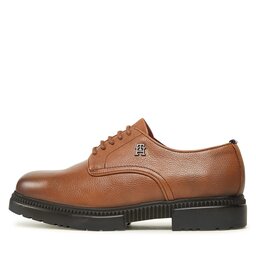 

Туфлі Tommy Hilfiger Comfort Cleated Termo Lth Shoe FM0FM04647 Winter Cognac GVI, Коричневий