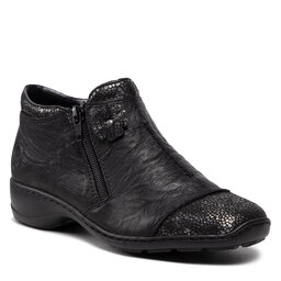Rieker Členková obuv Rieker 58388-01 Schwarz