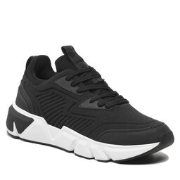Calvin Klein Sneakersy Calvin Klein Low Top Lace Up Knit HM0HM00647 Ck Black BEH