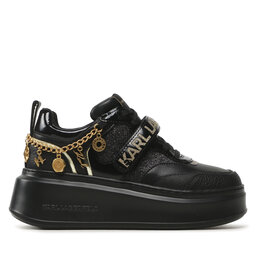 

Снікерcи KARL LAGERFELD KL63579F Black Lthr w/Gold, Чорний