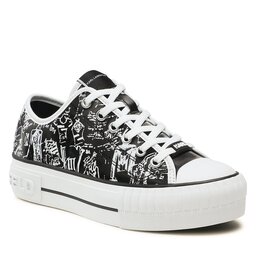 KARL LAGERFELD Bambas KARL LAGERFELD KL60418 Black PU