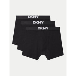 DKNY DKNY Set di 3 boxer NEW YORK Nero