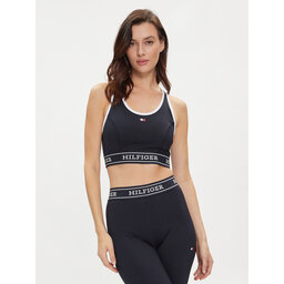 Tommy Hilfiger Tommy Hilfiger Špotni nedrček Monotype WW0WW41517 Mornarsko modra