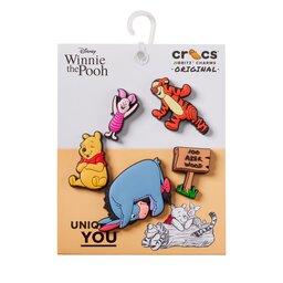 Crocs Accesorii pentru pantofi Crocs Winnie the Pooh 5 Pack 10011268 Colorat