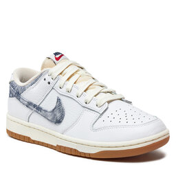 Nike Buty Nike Dunk Low FN6881 100 White/Midnight Navy/Gym Red