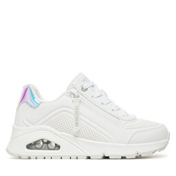 Skechers Sneakers Skechers Uno Gen1-Zip And Stride 310554L/WHT Bianco