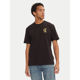 Just Cavalli Just Cavalli T-shirt 77OAHT02 Crna Regular Fit