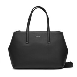 Calvin Klein Handtasche Calvin Klein Ck Must Tote Md K60K611441 Ck Black BEH